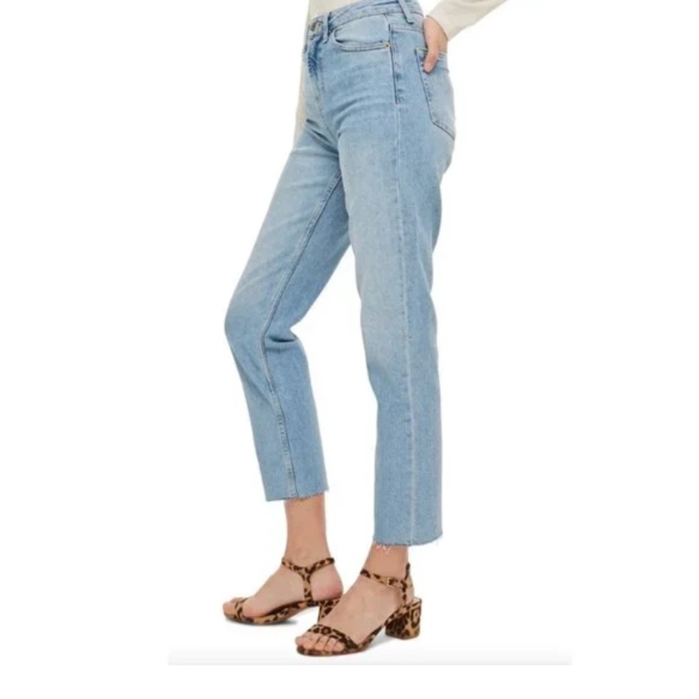 Top shop cropped jeans